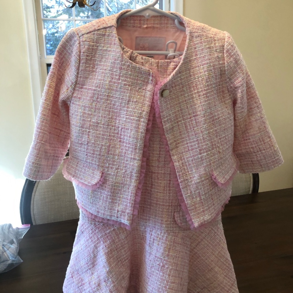 Janie and Jack Girls Two Piece Suit Size 5